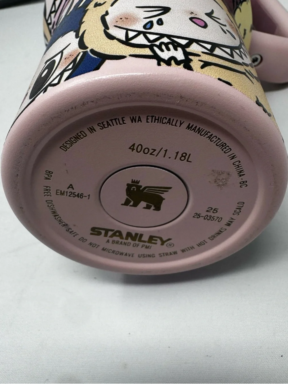 Stanley x Labubu The Quencher H2.0 Flowstate Tumbler 40oz. NWOT - Picture 6 of 7